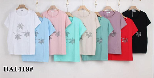 Футболка Xie DA1419 mix - делук