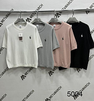 Футболка Met&March 5094 beige - делук