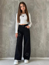 Джинсы Miki Maki MM1373 black - делук