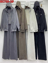 Костюм Спорт Шаолинь BX738-2 khaki - делук