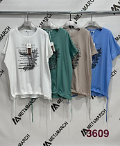 Футболка Style Nadezhda 3609 green - делук