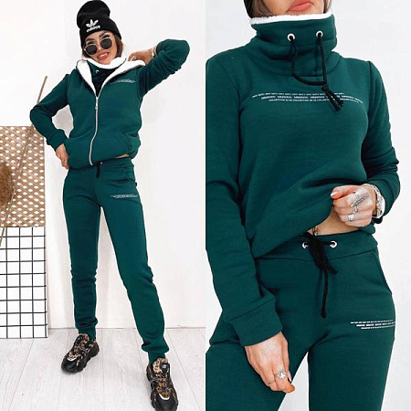 Костюм Спорт Modnulya 229 green - делук