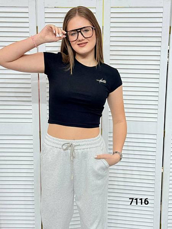 Топ Mmc Clothes 7116 black - делук