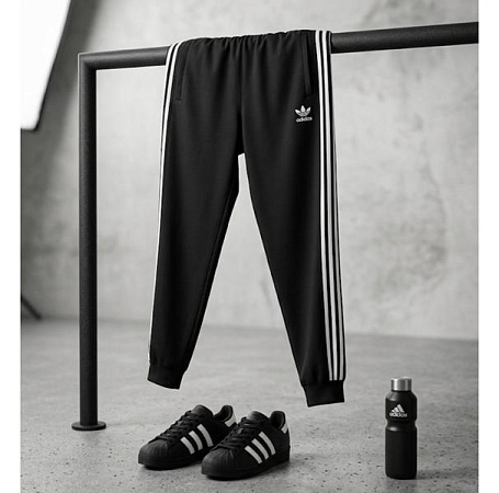 Штаны Спорт Style M.Clothes SM25 black - делук