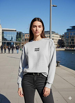 Свитер Newe 55-1 grey - делук