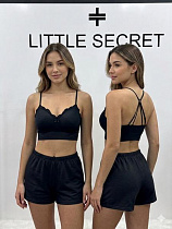 Топ Little Secret 0777-1 black - делук
