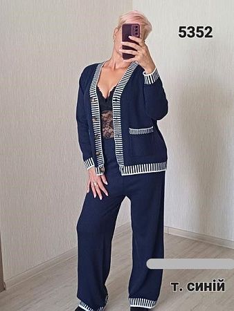 Костюм Fsn 5352 navy - делук