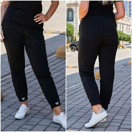 Штаны Спорт Mso 1022 black - делук