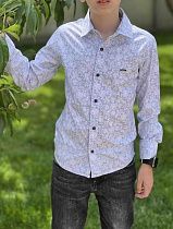 Рубашка Nik 56156 white - делук