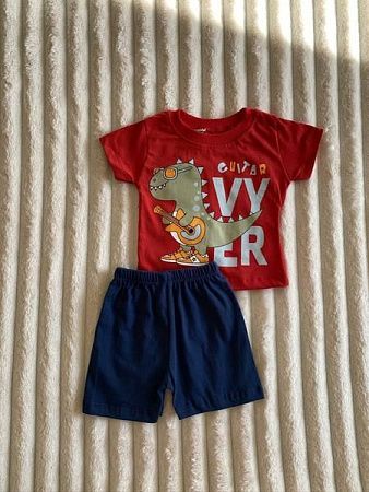Футболка Baby Boom 1092 red - делук
