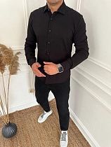 Рубашка Nik 56292 black - делук