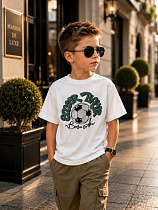 Футболка Major Kids 3708 white - делук