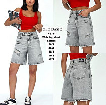 Шорты Jeans Style 4876 l.grey - делук