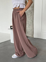 Штаны Arina 3104 brown - делук