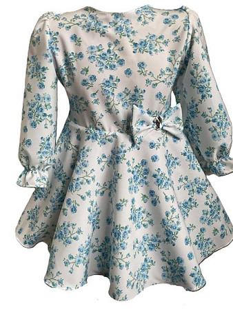 Платье Safi S24 l.blue - делук