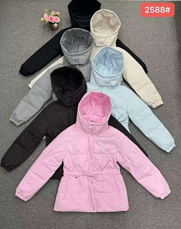 Куртка Oukali 2588 pink - делук