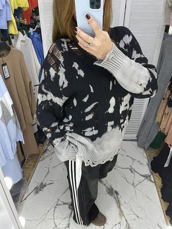 Свитер Karon 5562 grey - делук