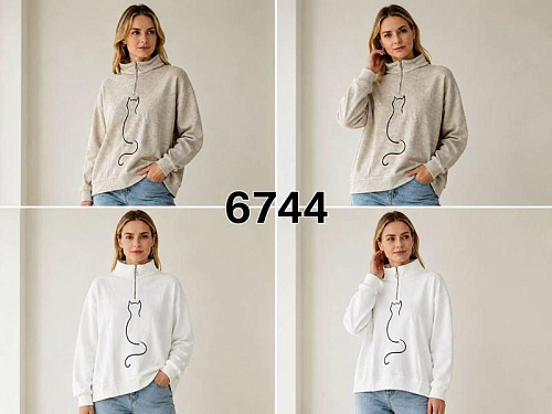 Свитер Gertie 6744 white - делук