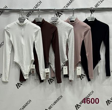 Боди Met&March 4600 l.grey - делук