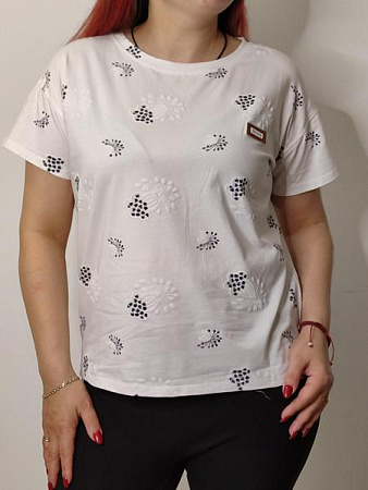 Футболка Kosta KS202 white - делук