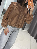 Блузка Comod 2505 brown - делук