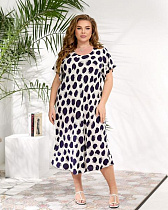 Платье Jjf 888-1 white - делук