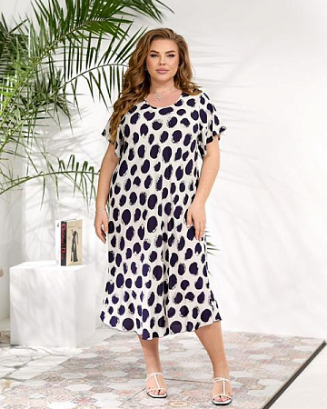 Платье Jjf 888-1 white - делук