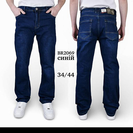 Джинсы God Baron BR2069 blue - делук