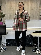 Рубашка Jjf 7730 khaki - делук