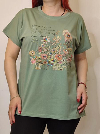 Футболка Kosta KS68 green - делук