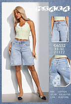 Шорты Jeans Club G6552 l.blue - делук