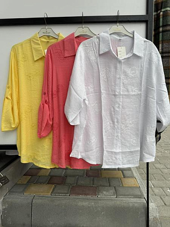 Рубашка P.Hey 109 coral - делук