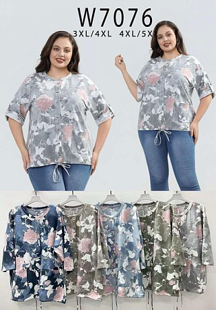 Свитер Estima W7076 mix - делук