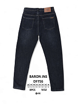 Джинсы God Baron DF756 black - делук