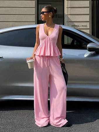 Костюм Arina 1767 pink - делук