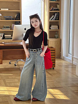 Джинсы Yalisi 9052 l.blue - делук