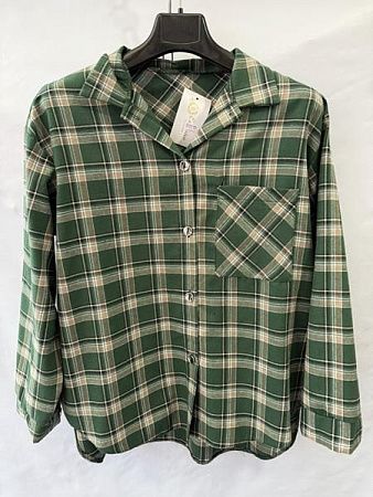 Рубашка Namik NM176 green - делук