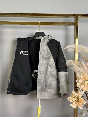 Куртка Delfinka 20989 grey - делук