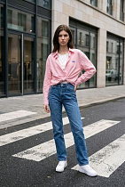 Рубашка Kosta 1107 pink - делук