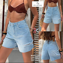 Шорты Jeans Style 5526 l.blue - делук
