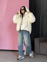 Пуховик Trend 2542 l.beige - делук