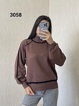 Свитер Fsn 3058 brown - делук