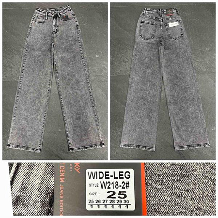 Джинсы Lili W218-2 grey - делук