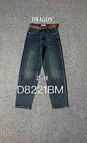 Джинсы Zijinyan D8221M blue - делук