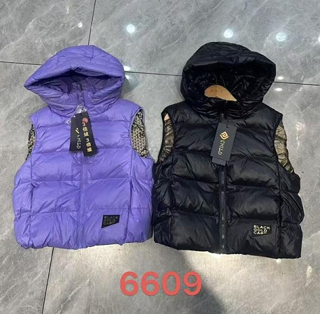 Жилетка Farbique 6609 black - делук