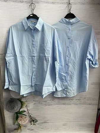 Рубашка New Season 8567 l.blue - делук