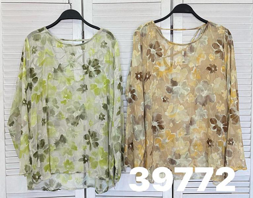 Блузка Divo 39772 beige - делук