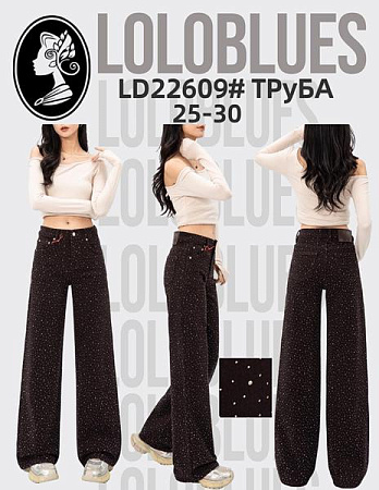 Джинсы Lolo Blues LD22609 black - делук