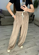 Штаны Спорт S.Style 636 beige - делук