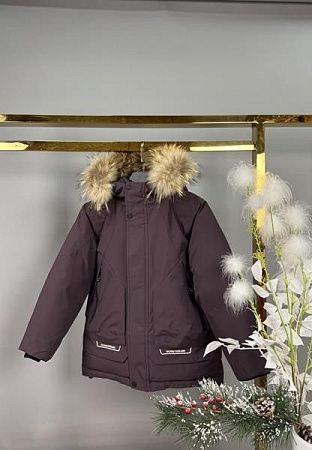 Куртка Delfinka 25003 brown - делук